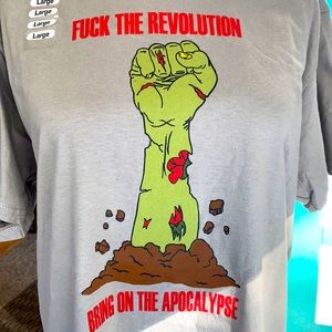 Bring on the apocalypse ✊🧟‍♂️